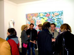 3. Planet Vivid Combines Abstract Expressionism and Pop Art